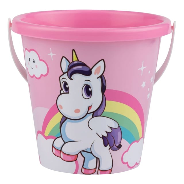 Galetusa Unicorn pentru apa si nisip, diametru 17 cm, inaltime 16 cm