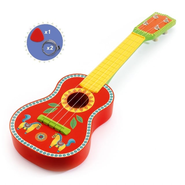 Instrument muzical Ukulele (chitara cu 4 corzi), Djeco - 2 | YEO