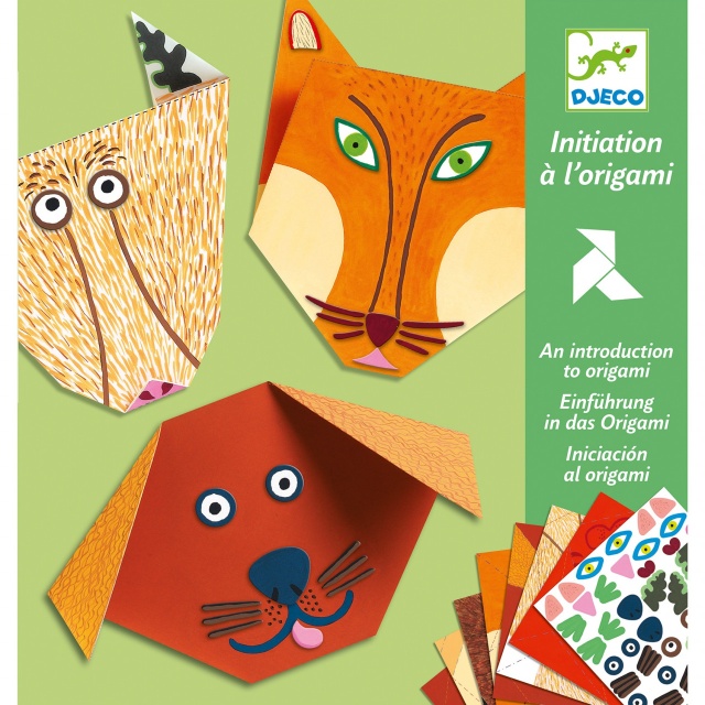 Joc creativ initiere origami Animale, Djeco