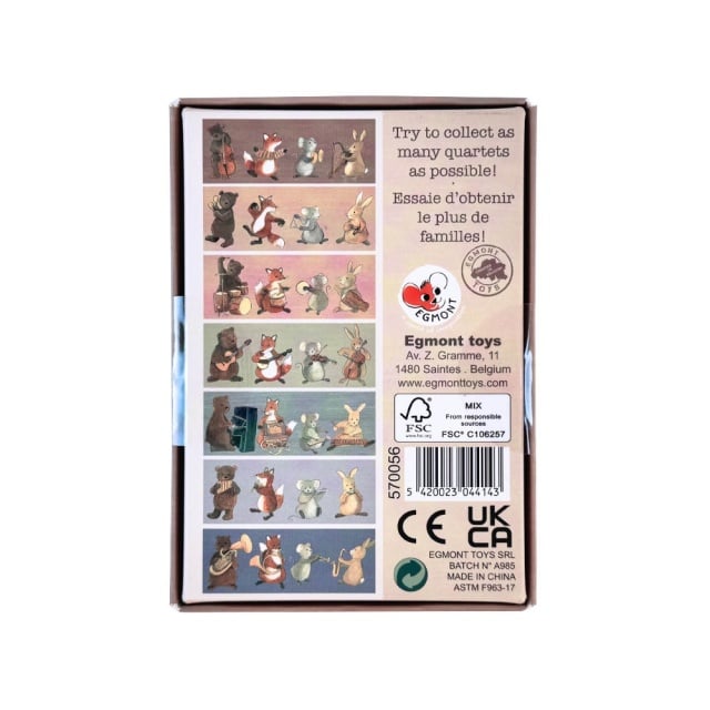 Joc de carti Familii de muzicieni, Egmont Toys - 3 | YEO