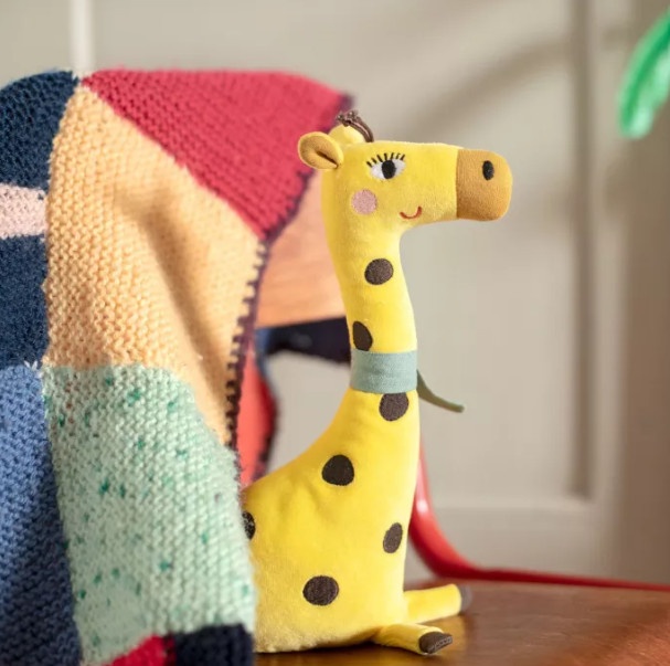 Jucarie textil bebe Girafa, Moulin Roty - 1 | YEO