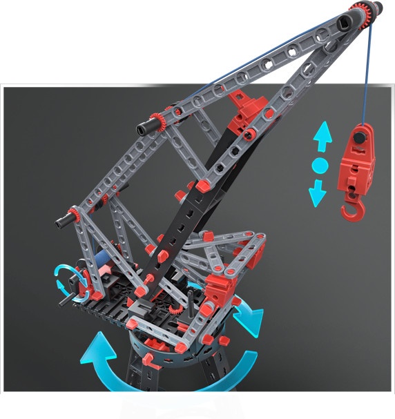 Kit STEM Inginerie structurala, Fischertechnik - 3 | YEO