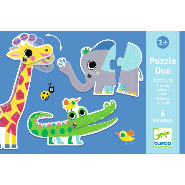 Puzzle duo Articulo Animo, Djeco - 3 | YEO