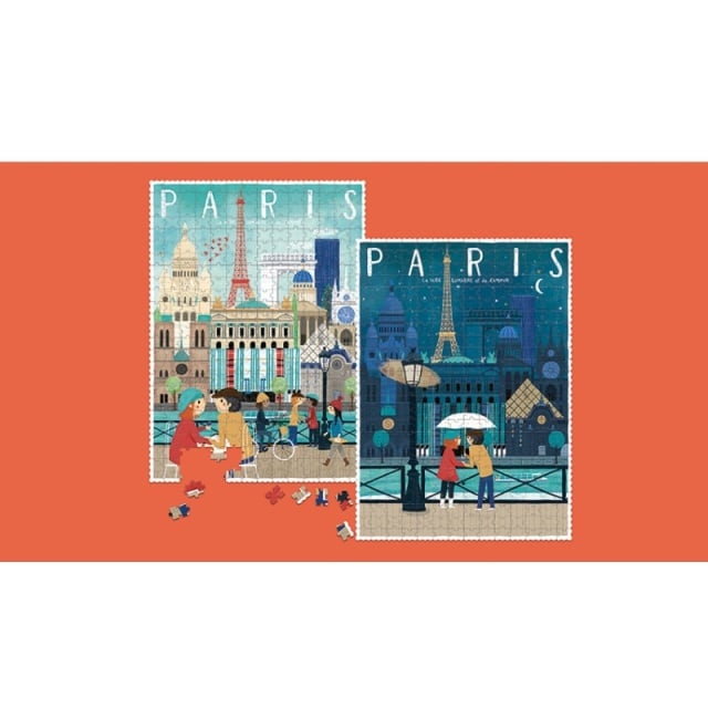 Puzzle reversibil Paris - orasul luminilor, Londji - 2 | YEO