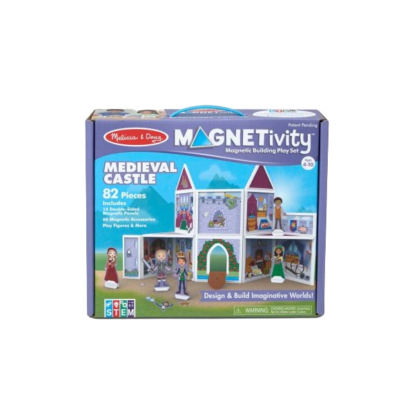 Set de joaca magnetic Castel medieval - Melissa & Doug