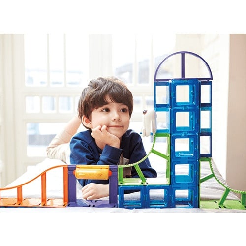 Set magnetic de construit- Magformers, Sky track play set - 3 | YEO