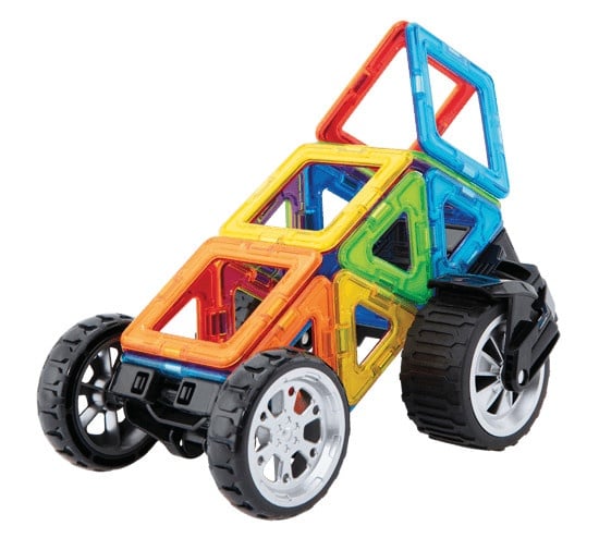 Set magnetic de construit- Magformers Vehicule, 17 piese - 2 | YEO