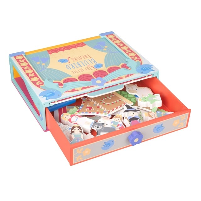 Teatru de masa din lemn, Orange Tree Toys - 2 | YEO