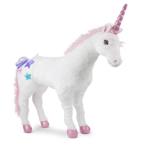 Unicorn gigant din plus Melissa and Doug - 1 | YEO