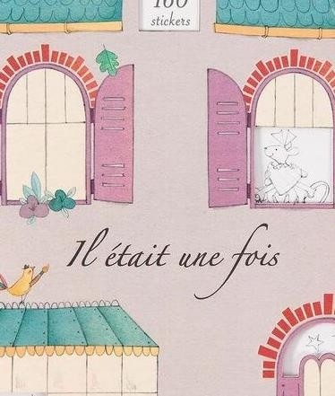 Carte de colorat cu abtibilduri, A fost odata, Moulin Roty - 3 | YEO