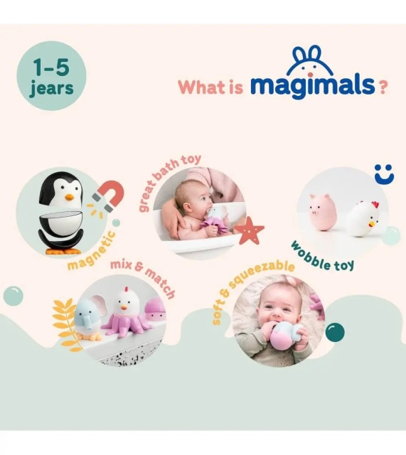 Joc cu magneti Magimals Ferma - 3 | YEO