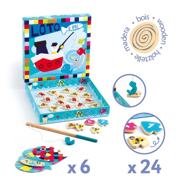 Joc educativ Navy loto, Djeco - 3 | YEO