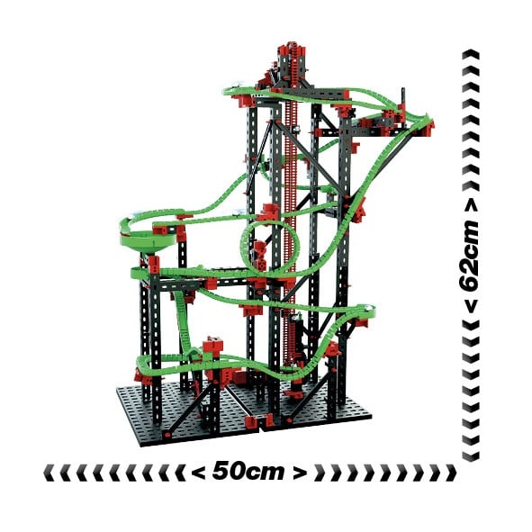 Kit STEM Cursa cu obstacole Dynamic L2, Fischertechnik - 3 | YEO