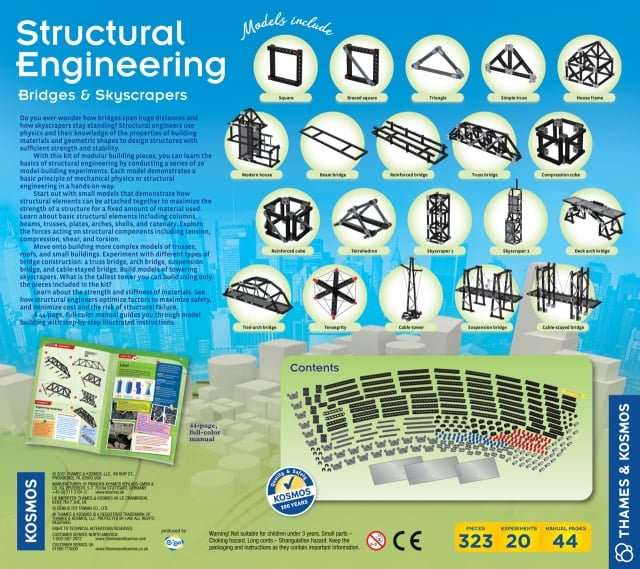 Kit STEM Inginerie structurala, Thames & Kosmos - 2 | YEO