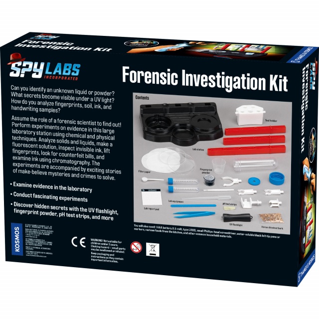 Kit STEM Laborator de spionaj: Kit de investigare, Thames & Kosmos - 1 | YEO