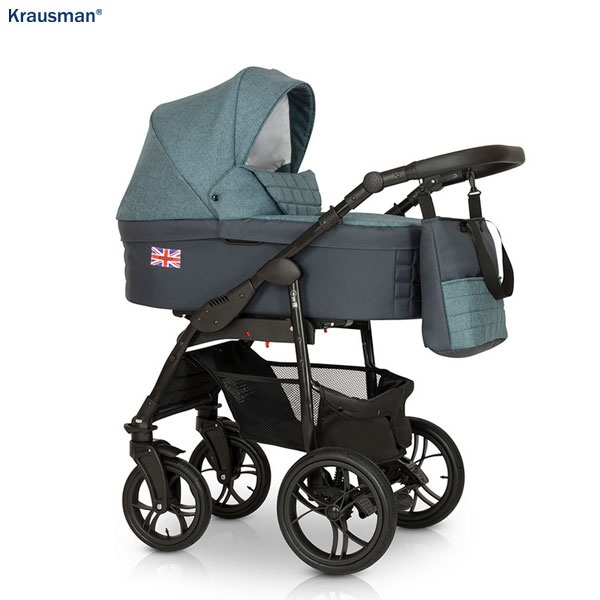 Krausman - Carucior 3 in 1 Combi Green