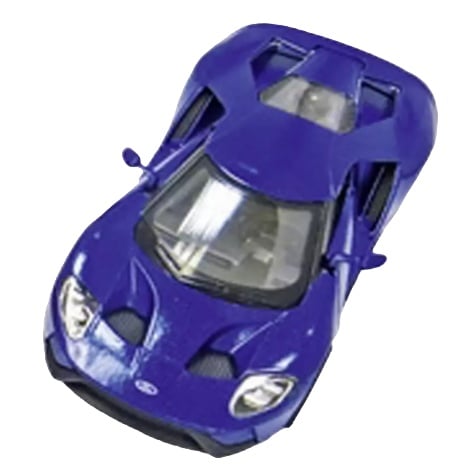 Masinuta Die Cast Ford GT 2017, Scara 1:38, 12.5 Cm, albastra