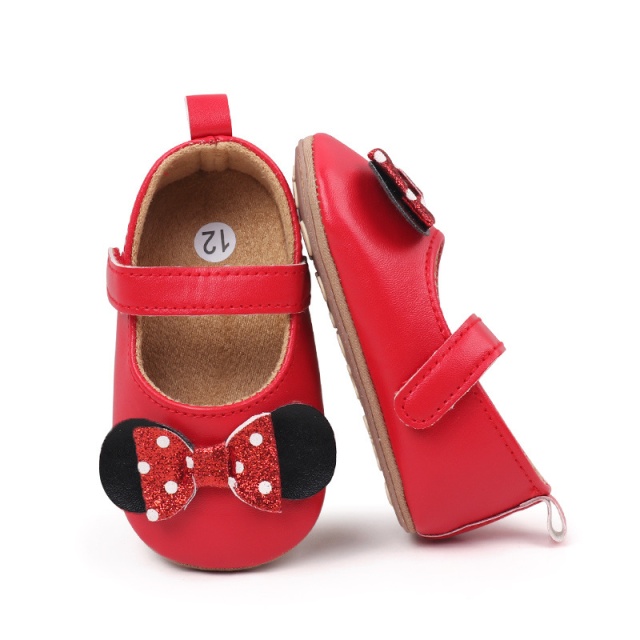 Pantofiori rosii cu fundita - Mouse - 2 | YEO