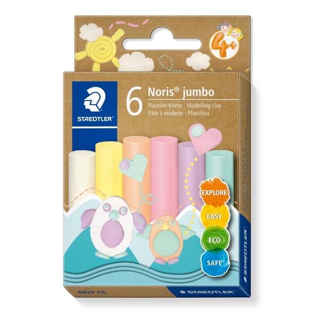 Plastilina culori pastel, Staedtler