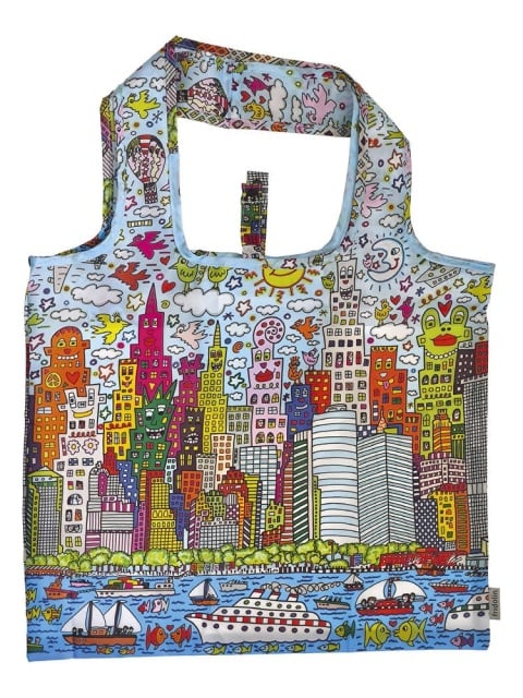 Sacosa textil James Rizzi My New York City, Fridolin - 2 | YEO