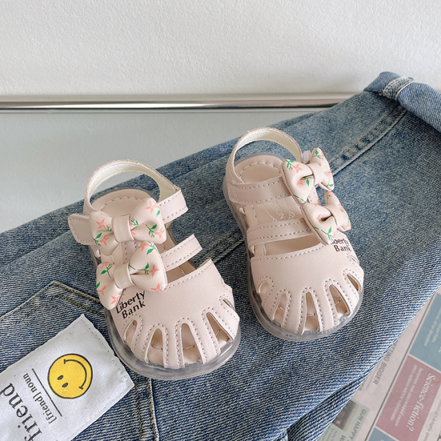 Sandale ivoire pentru fetite - Liberty Baby - 4 | YEO