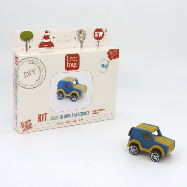 Set de constructie vehicul teren Firmin, Croc toys - 3 | YEO