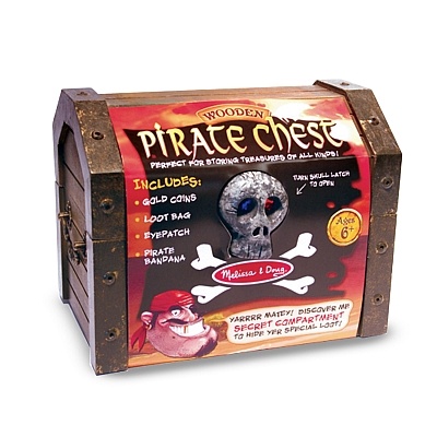 Set de joaca Cufarul piratilor Melissa and Doug