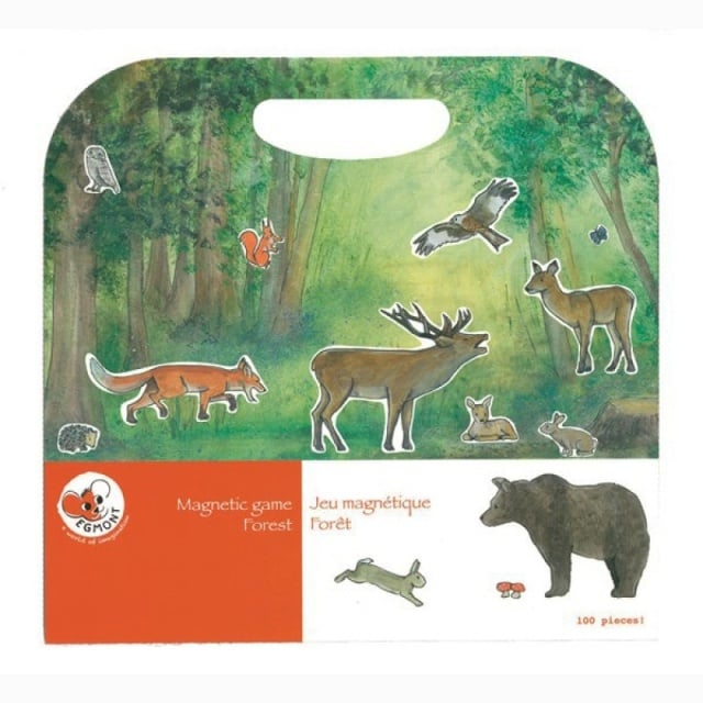 Set magnetic Animale din padure, Egmont Toys - 3 | YEO