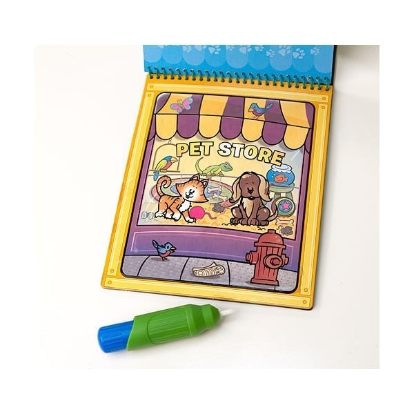 Apa Magica Carnet de colorat Animale Melissa and Doug - 2 | YEO