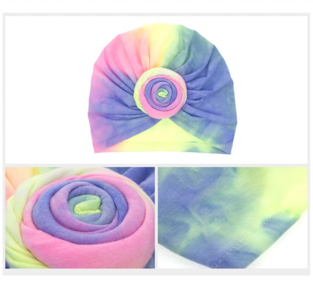 Caciulita multicolora tip turban - 5 | YEO