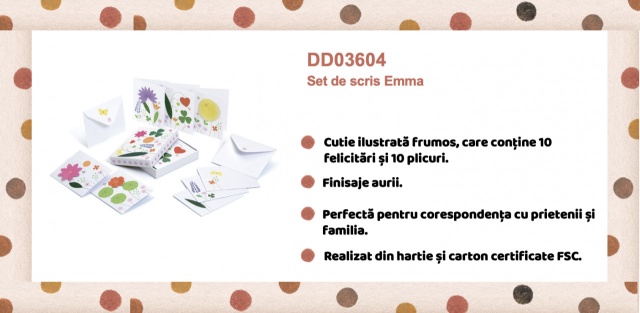 Felicitari / Invitatii Emma, Djeco - 3 | YEO