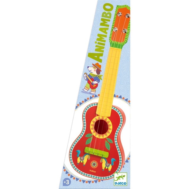 Instrument muzical Ukulele (chitara cu 4 corzi), Djeco - 3 | YEO