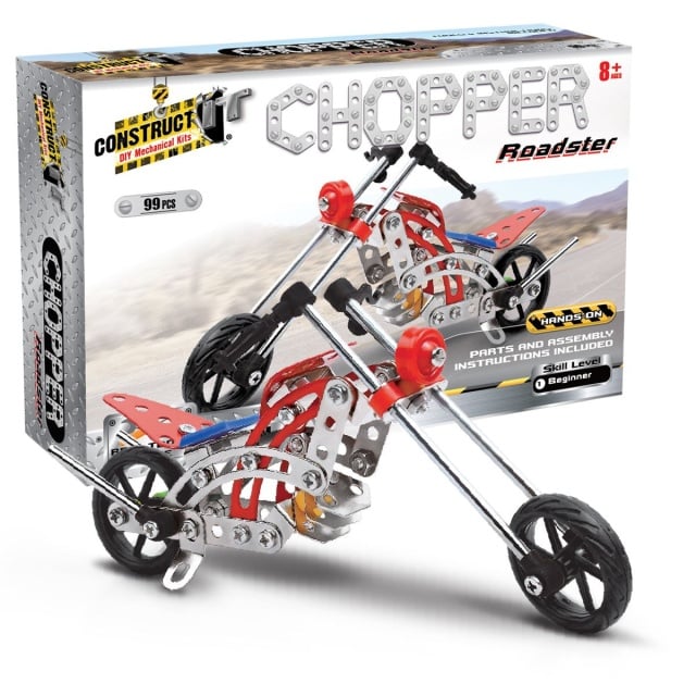 Kit STEM Motocicleta Chopper, nivel incepator - 2 | YEO