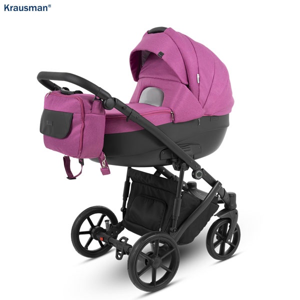 Krausman - Carucior 3 in 1 Owo Plus Pink - 1 | YEO