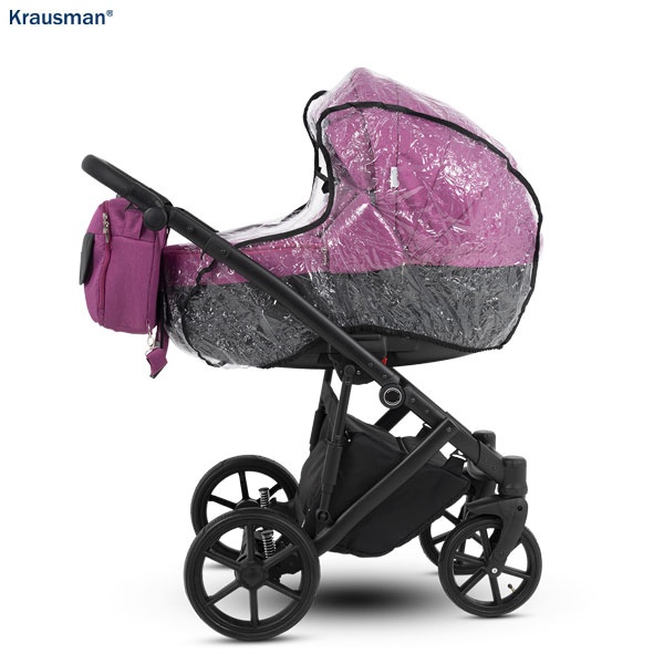 Krausman - Carucior 3 in 1 Owo Plus Pink - 3 | YEO