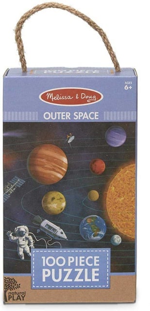 Primul meu puzzle eco din carton Spatiul - Melissa & Doug - 1 | YEO