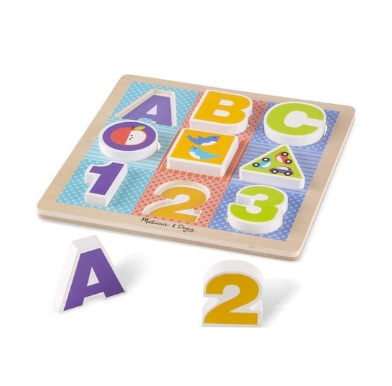 Puzzle cu piese mari pentru belelusi Melissa and Doug - 2 | YEO