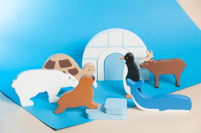 Set animale polare, Marc toys - 1 | YEO