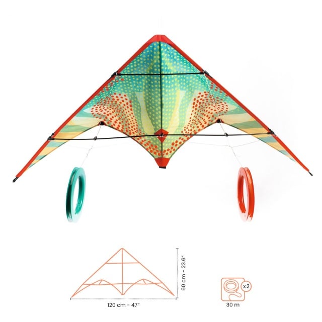 Zmeu acrobatic Puncte rosii, Djeco - 1 | YEO