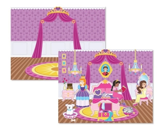 Abtibilduri reutilizabile Castelul printesei Melissa and Doug - 1 | YEO