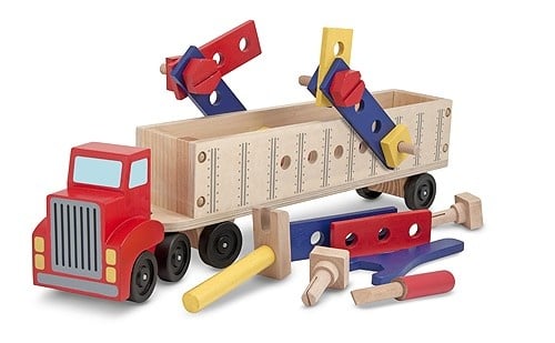 Banc de lucru mobil Camion cu unelte Melissa and Doug