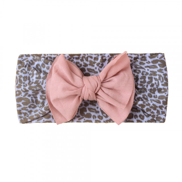 Bentita animal print cu fundita