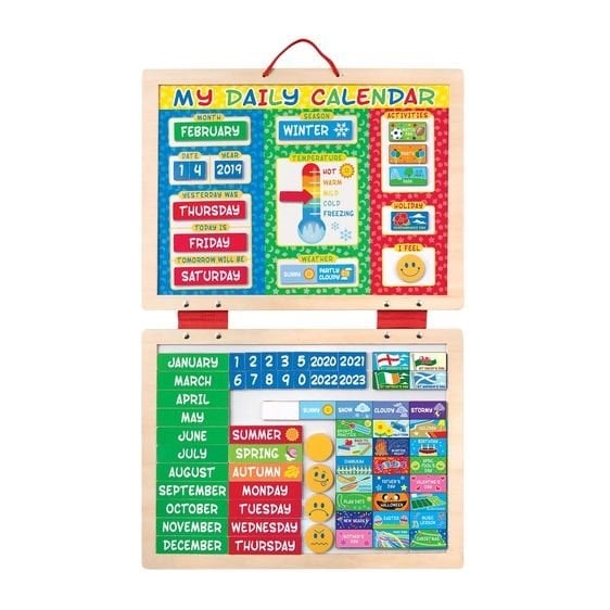 Calendar magnetic Activitatile zilnice - Melissa & Doug