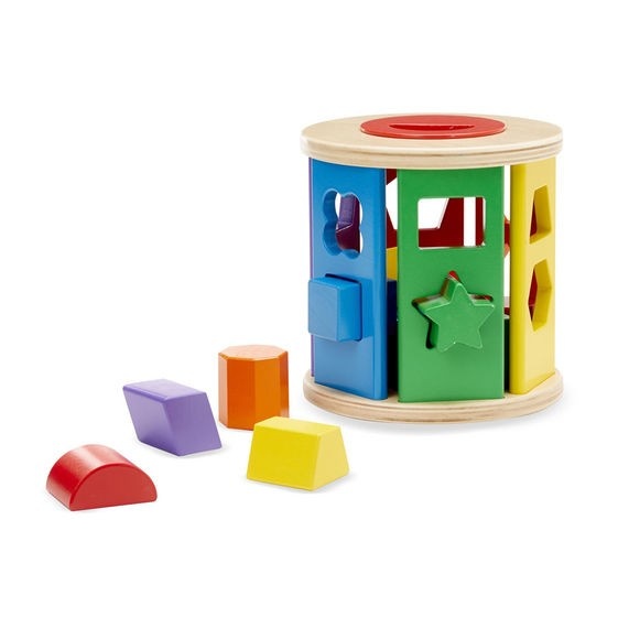 Cilindru sortator de forme Melissa and Doug - 1 | YEO