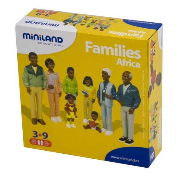 Figurine familie africana Miniland - 1 | YEO