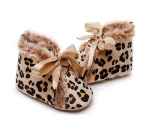 Ghetute crem imblanite - Animal print - 2 | YEO