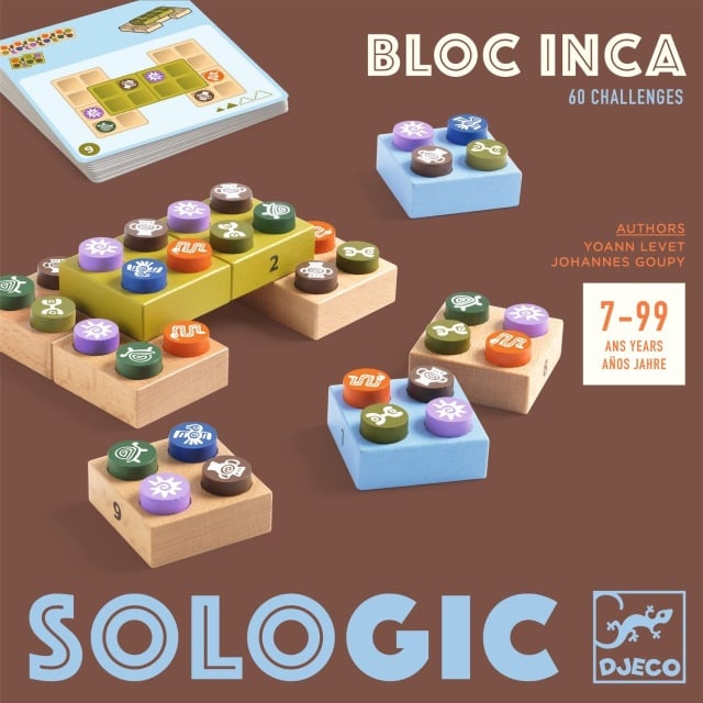 Joc de logica Bloc Inca, Djeco - 2 | YEO