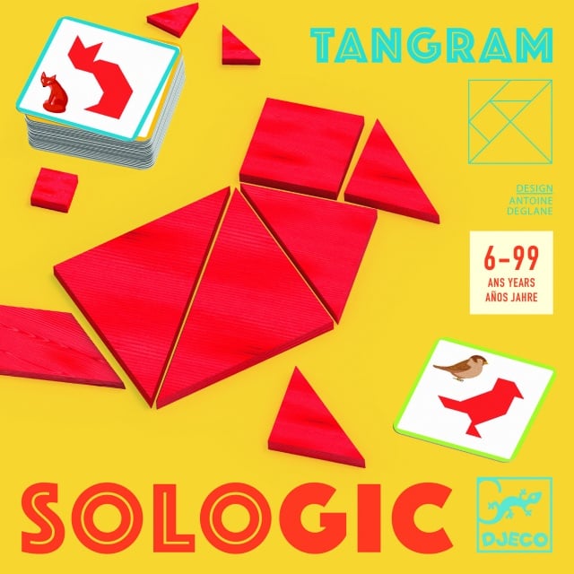 Joc de logica Tangram, Djeco - 2 | YEO