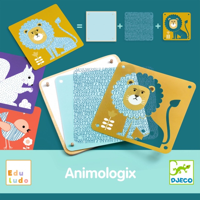 Joc educativ Animologix, Djeco - 1 | YEO