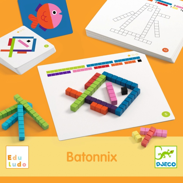 Joc educativ Batonnix, Djeco - 2 | YEO